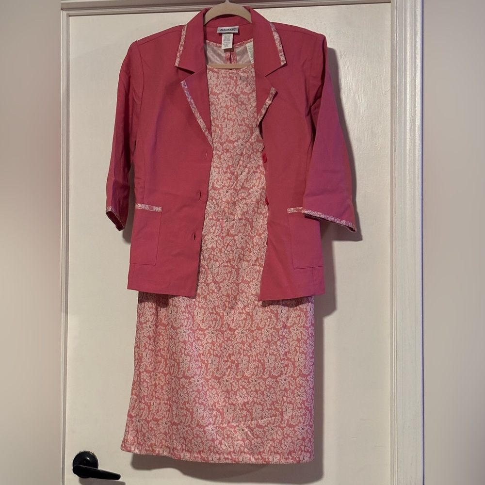 Blair Rose Blazer and Floral Dress Set